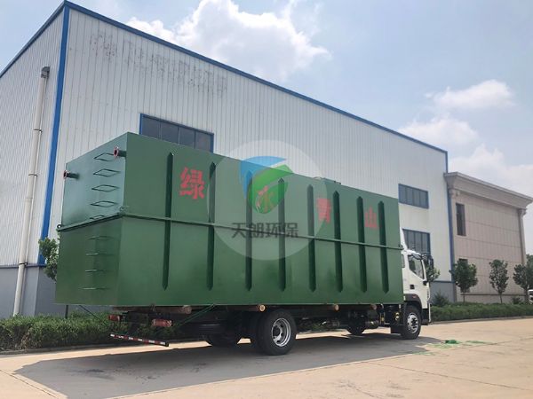 美麗鄉(xiāng)村，綠水青山，發(fā)往重慶污水處理設(shè)備。